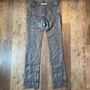Dior 04AW Shimmer Glitter Runway trouser pants